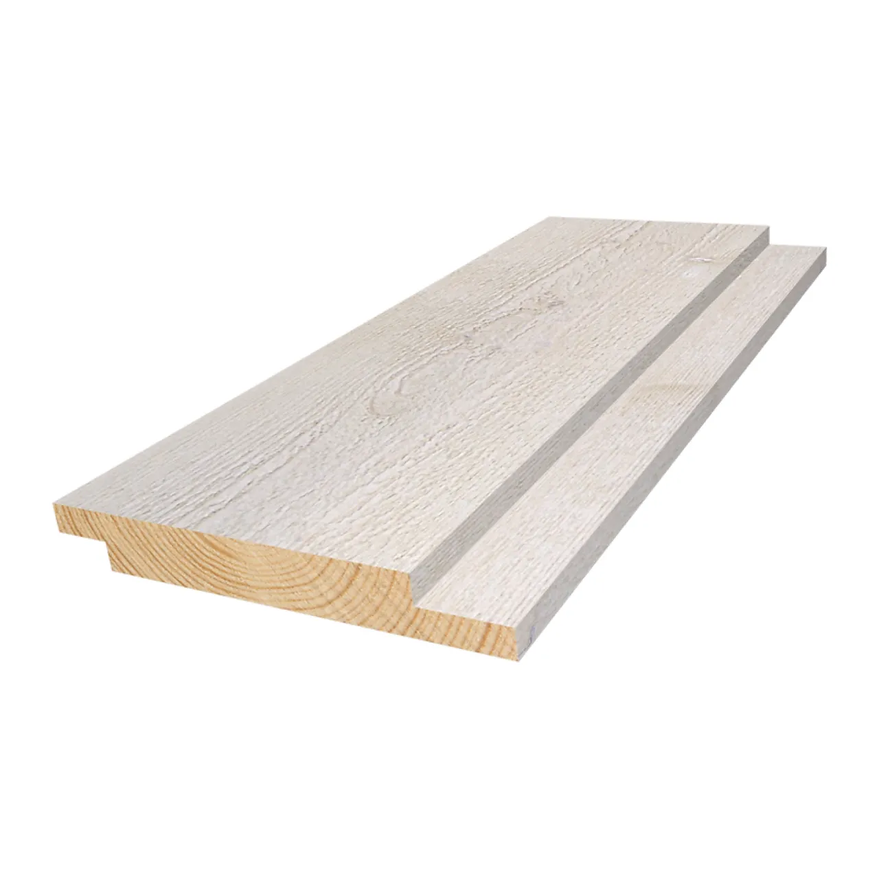 Dobbelfalset rettkant 19x123 mm grunnet visir gran null - null - 2 - Miniatyr