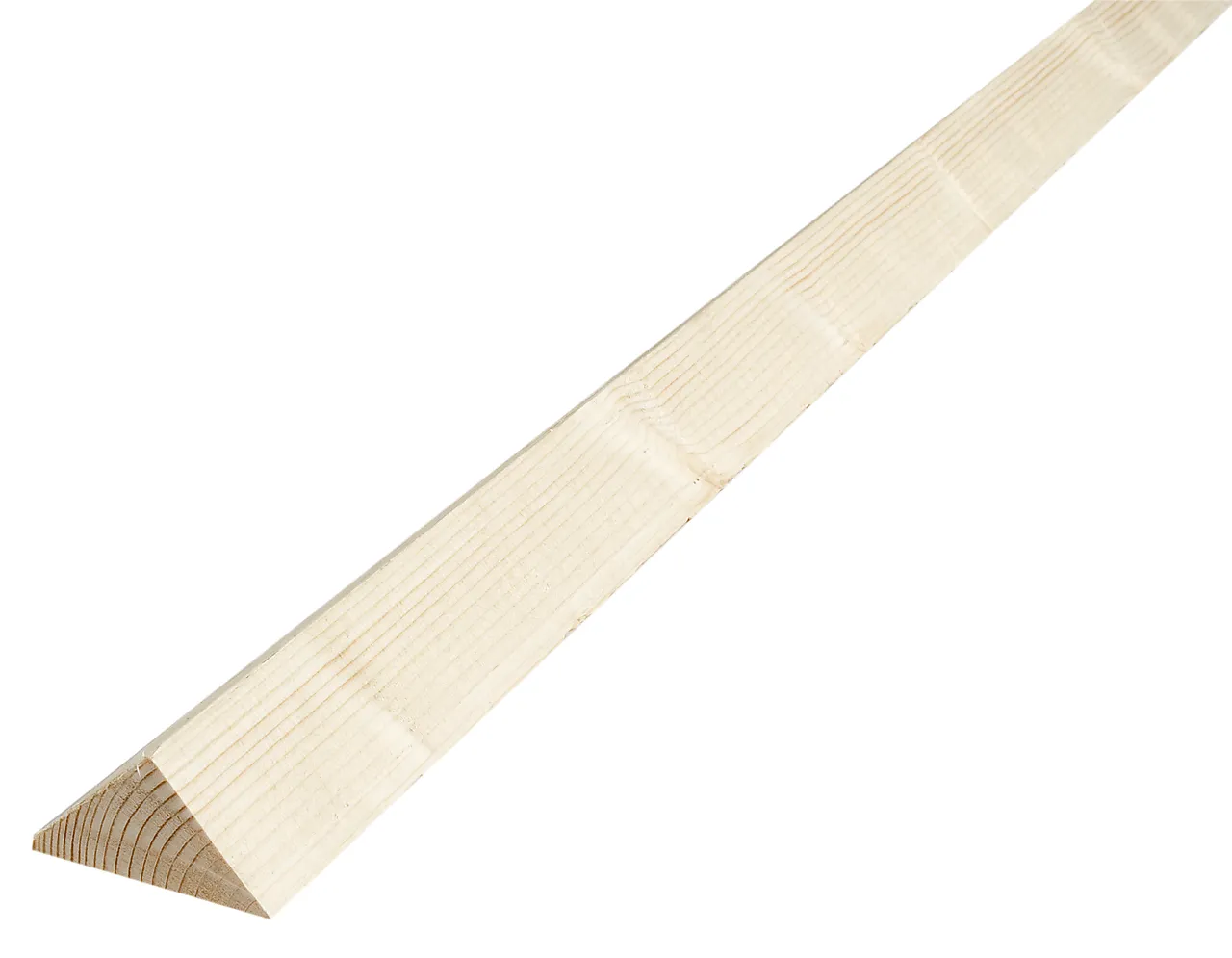 Trekantlekt klasse 1 impregnert furu 48x48 mm null - null - 2 - Miniatyr