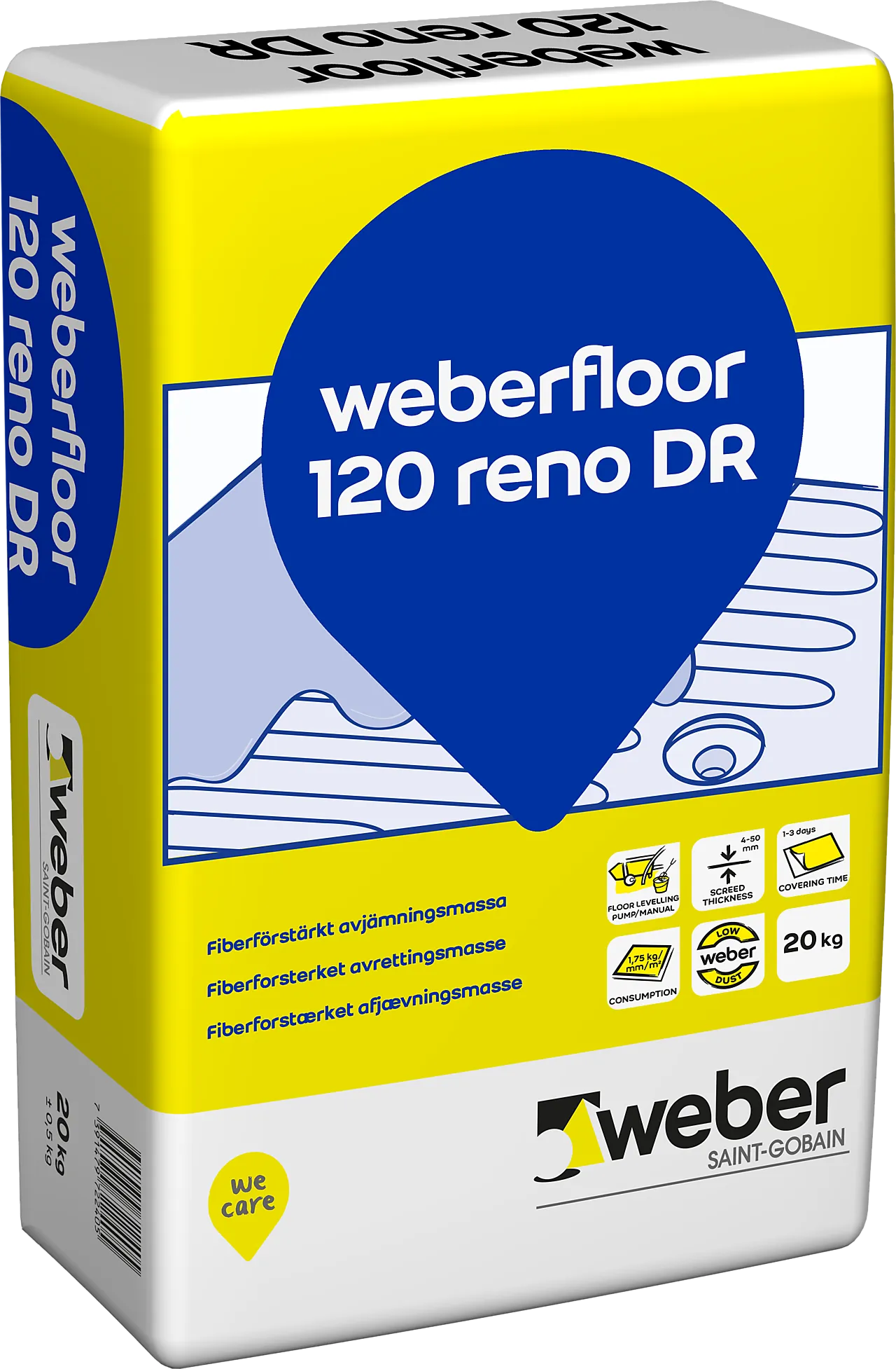Avrettingsmasse floor 120 reno 20 kg Avrettingsmasse floor 120 reno 20 kg