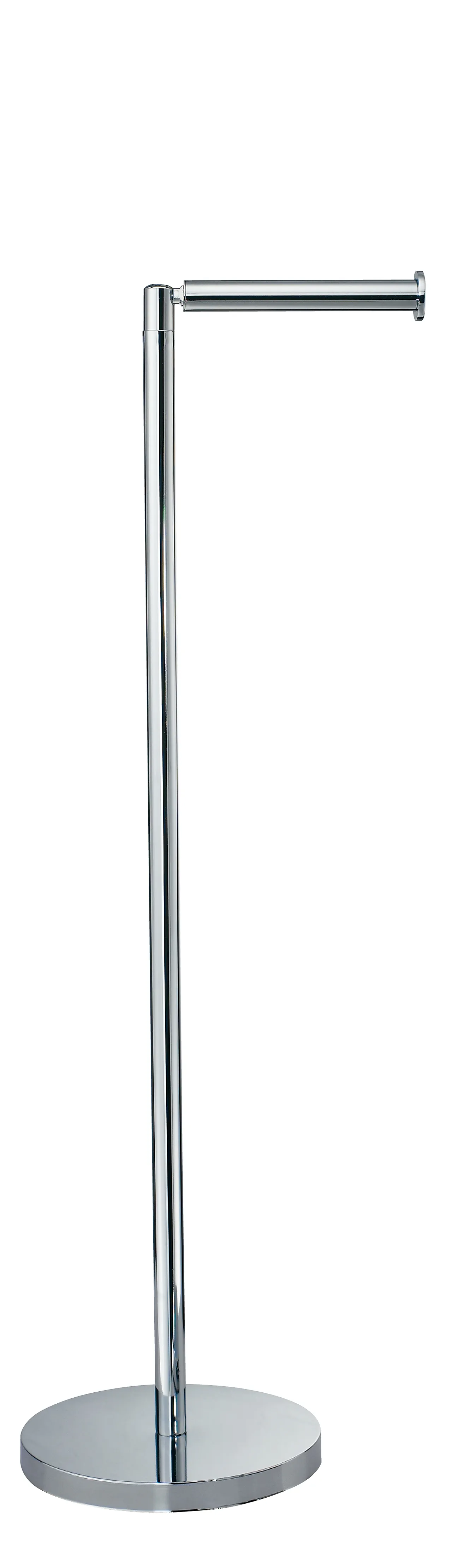 Frittstående toalettpapir- og reserverullholder krom Frittstående toalettpapir- og reserverullholder krom