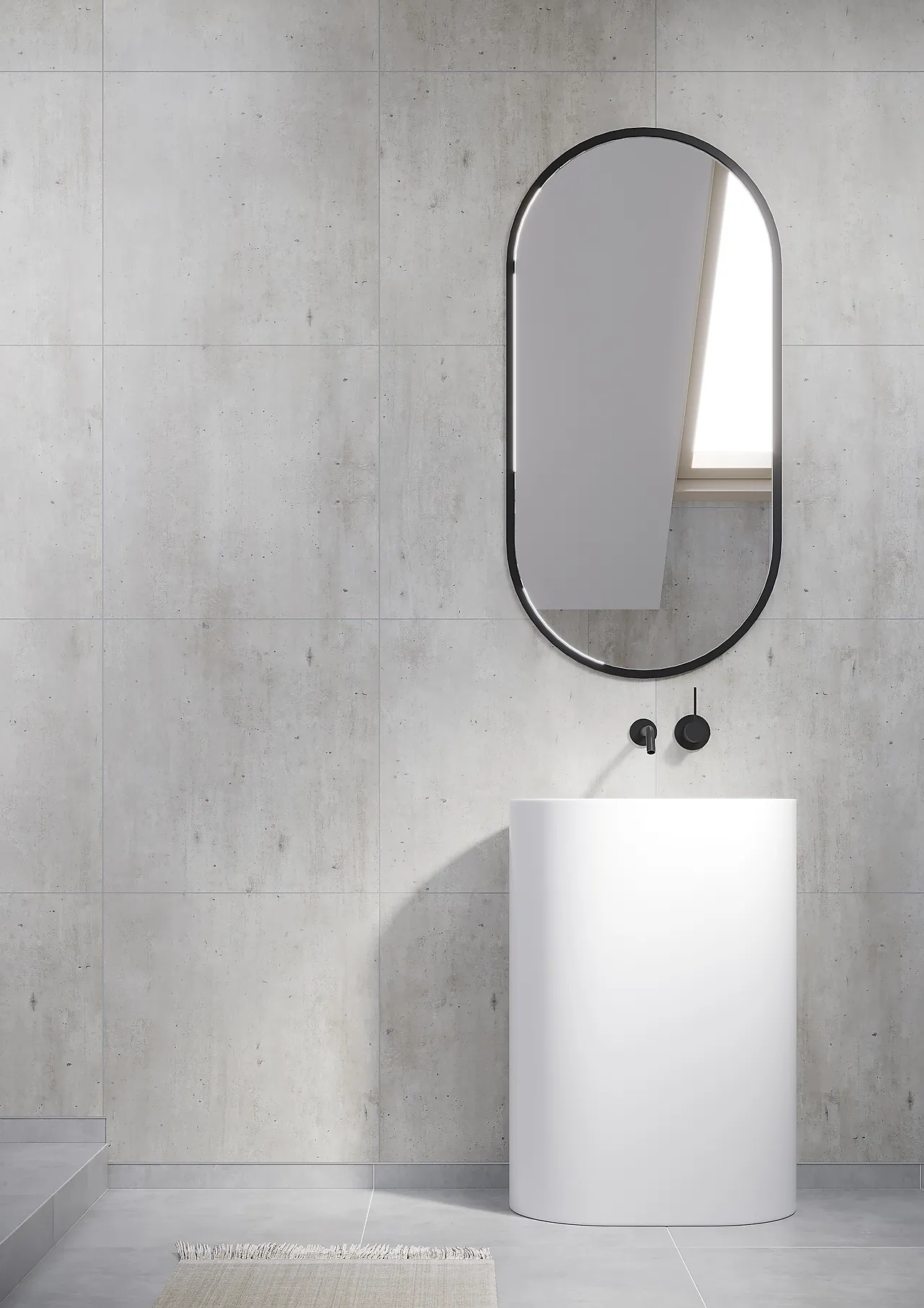 Baderomsp 2204lm6060 cracked cement 60x60cm 10x620x3020 null - null - 2 - Miniatyr