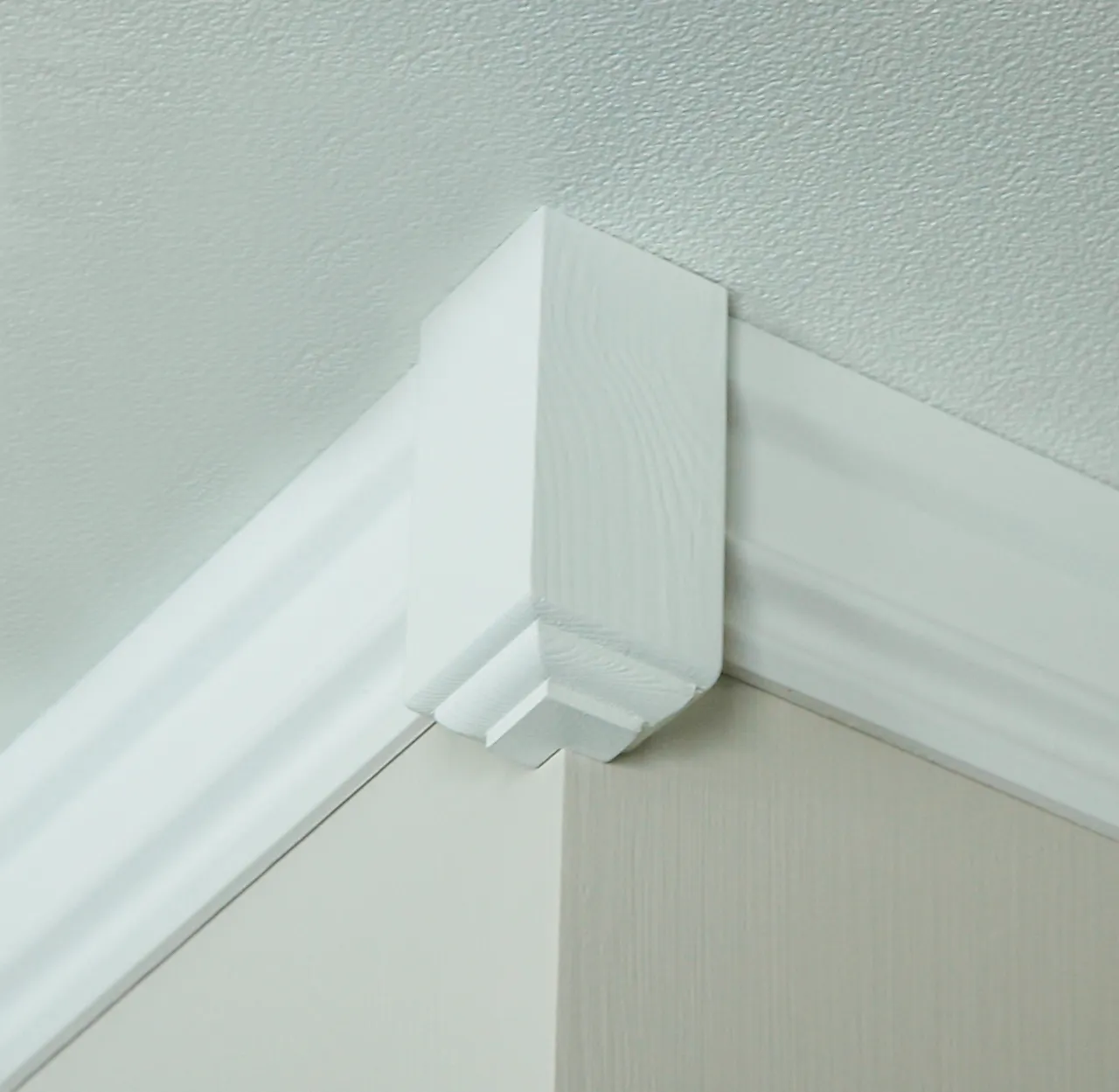 Takkloss utvendig 66x66x110 mm hvitmalt null - null - 2 - Miniatyr