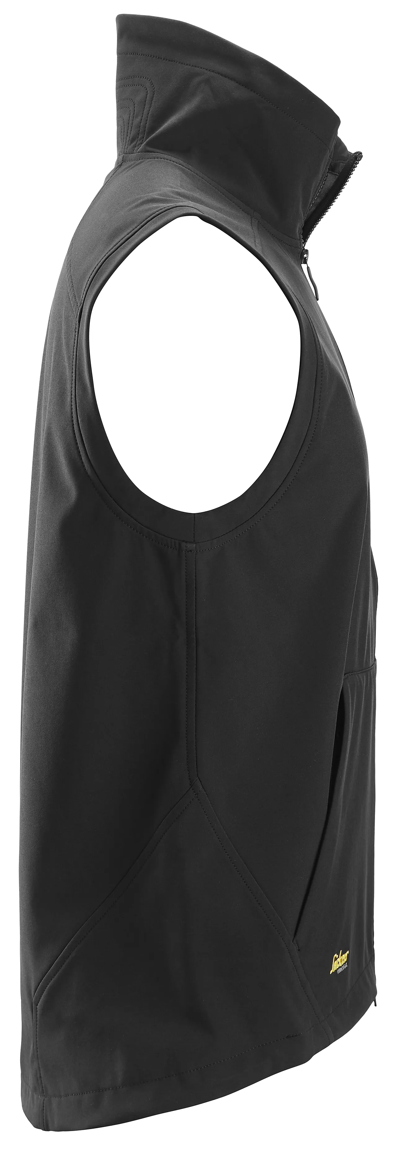 Softshellvest 4505 sort s snickers workwear null - S - 2 - Miniatyr