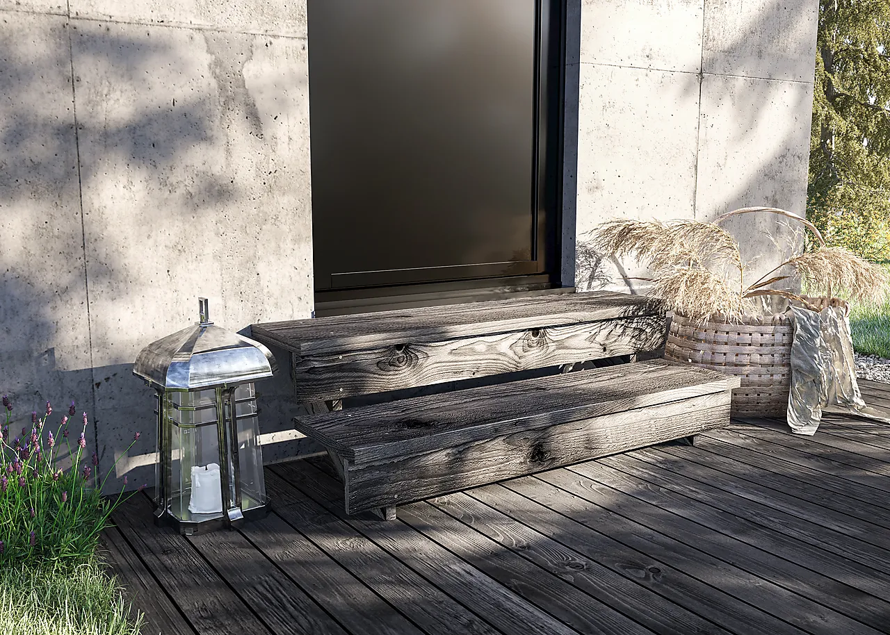 Trappevange 5-trinn 880 mm null - null - 3 - Miniatyr