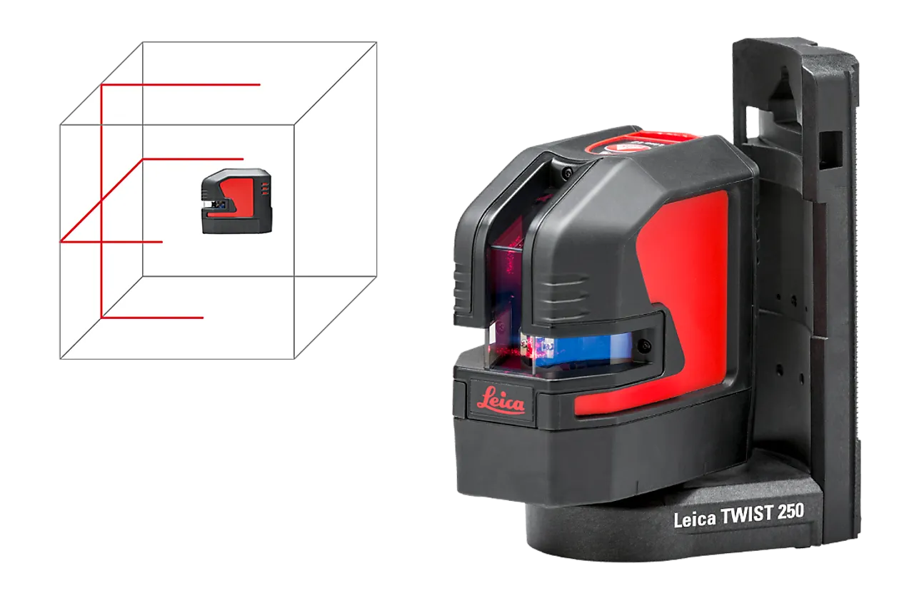 Krysslaser leica lino l2 i koffert null - null - 3 - Miniatyr