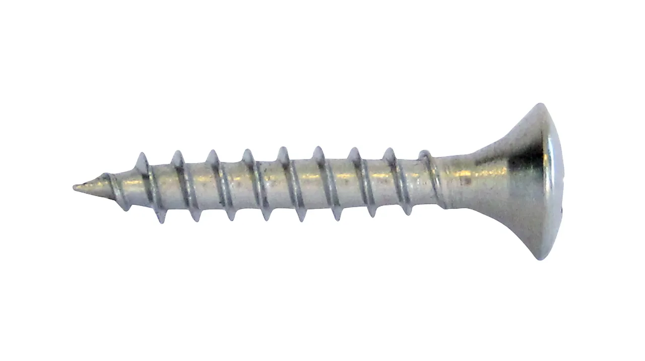 Skrue vvs 6,0x75 rustfri a2 pz bk a5 linsehode pz 2
