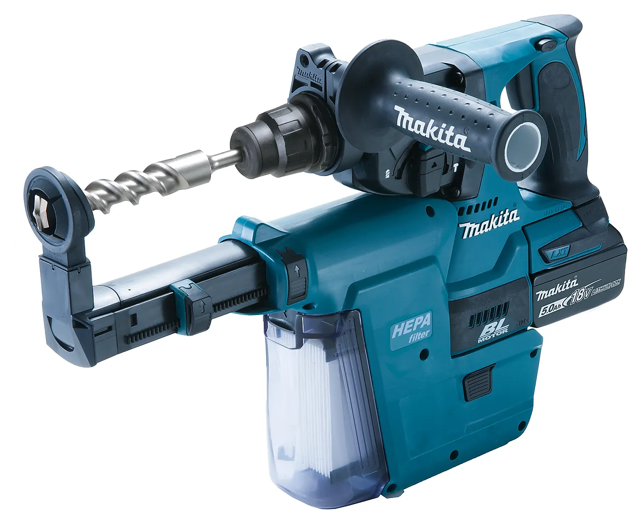 Borhammer dhr242rtjv 18vsds-plus makita 2x5,0ah