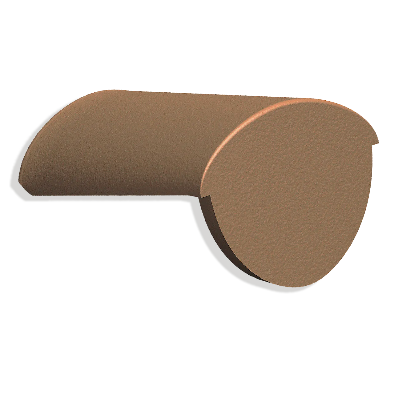 Møneslutt teglrød ubehandlet rett ende Møneslutt teglrød ubehandlet rett ende