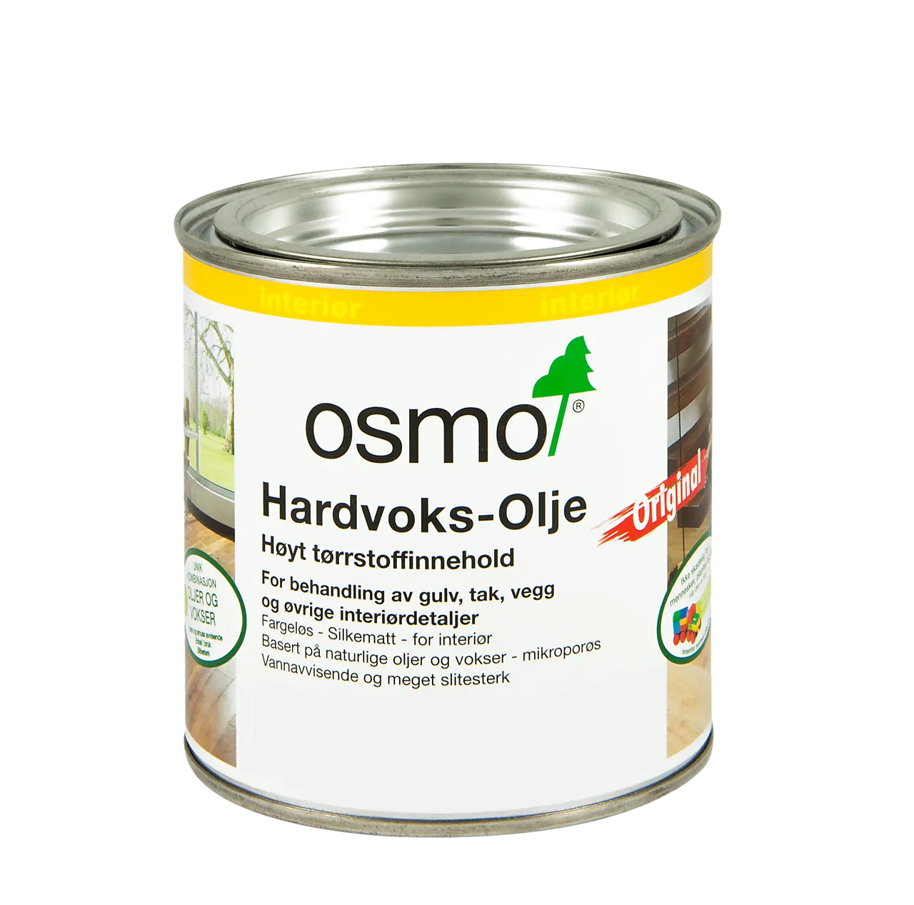 Hardvoksolje 3032 0,375 liter silkematt