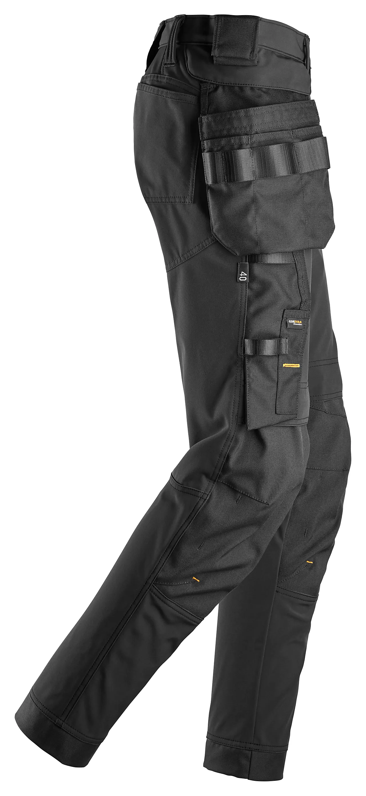 Bukse vindtett 6775 dame sort str 20 null - 20 - 3 - Miniatyr