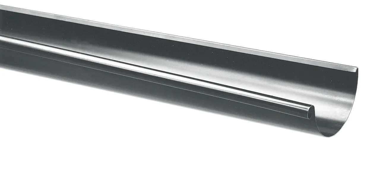 Takrenne 125 mm 4,0m mørk grå pl 20 mørk grå Takrenne 125 mm 4,0m mørk grå pl 20 mørk grå