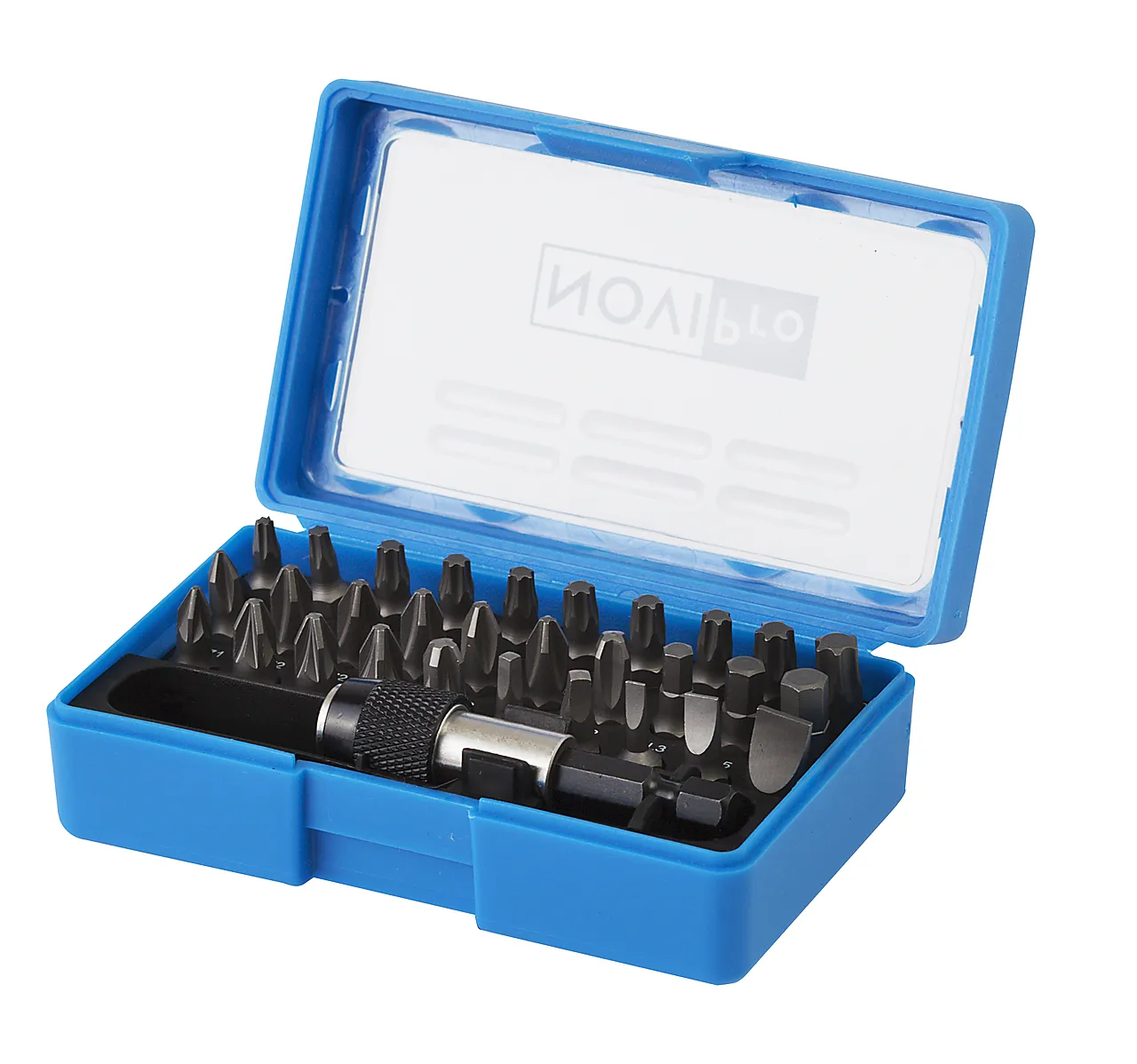 Bitssett bygg 31 deler 30 stk bit + quicklockholder