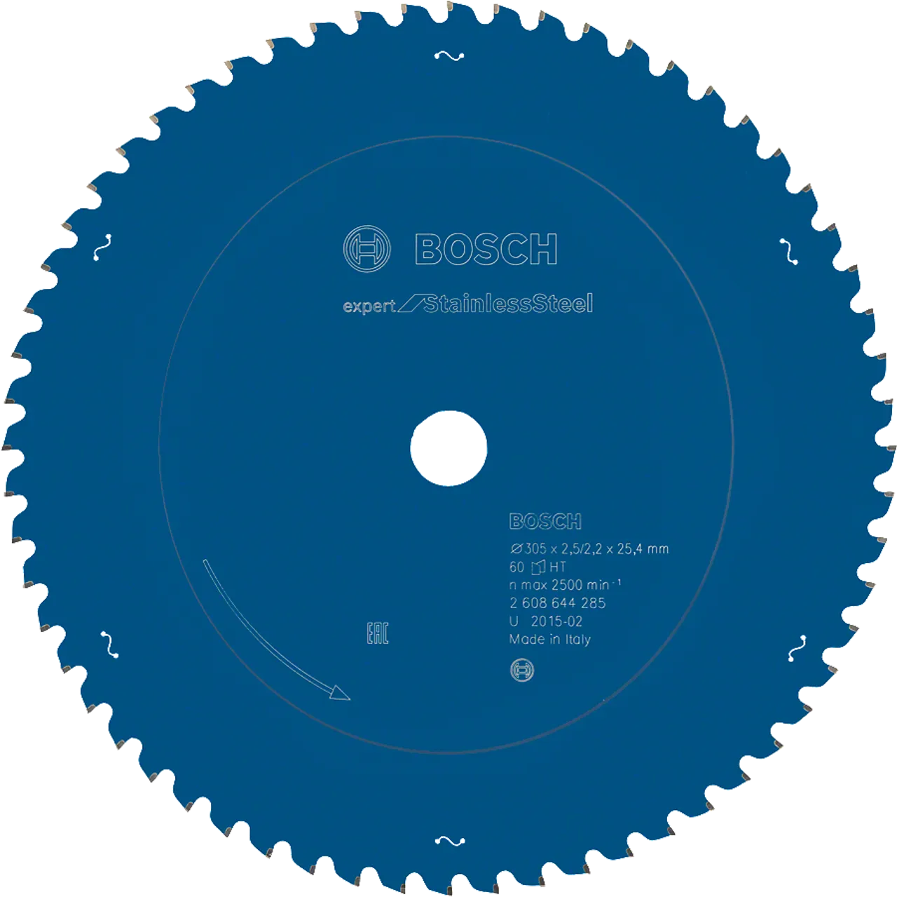 Sirkelsagblad expert stainless steel ø 305x25,4 mm 60 tenner