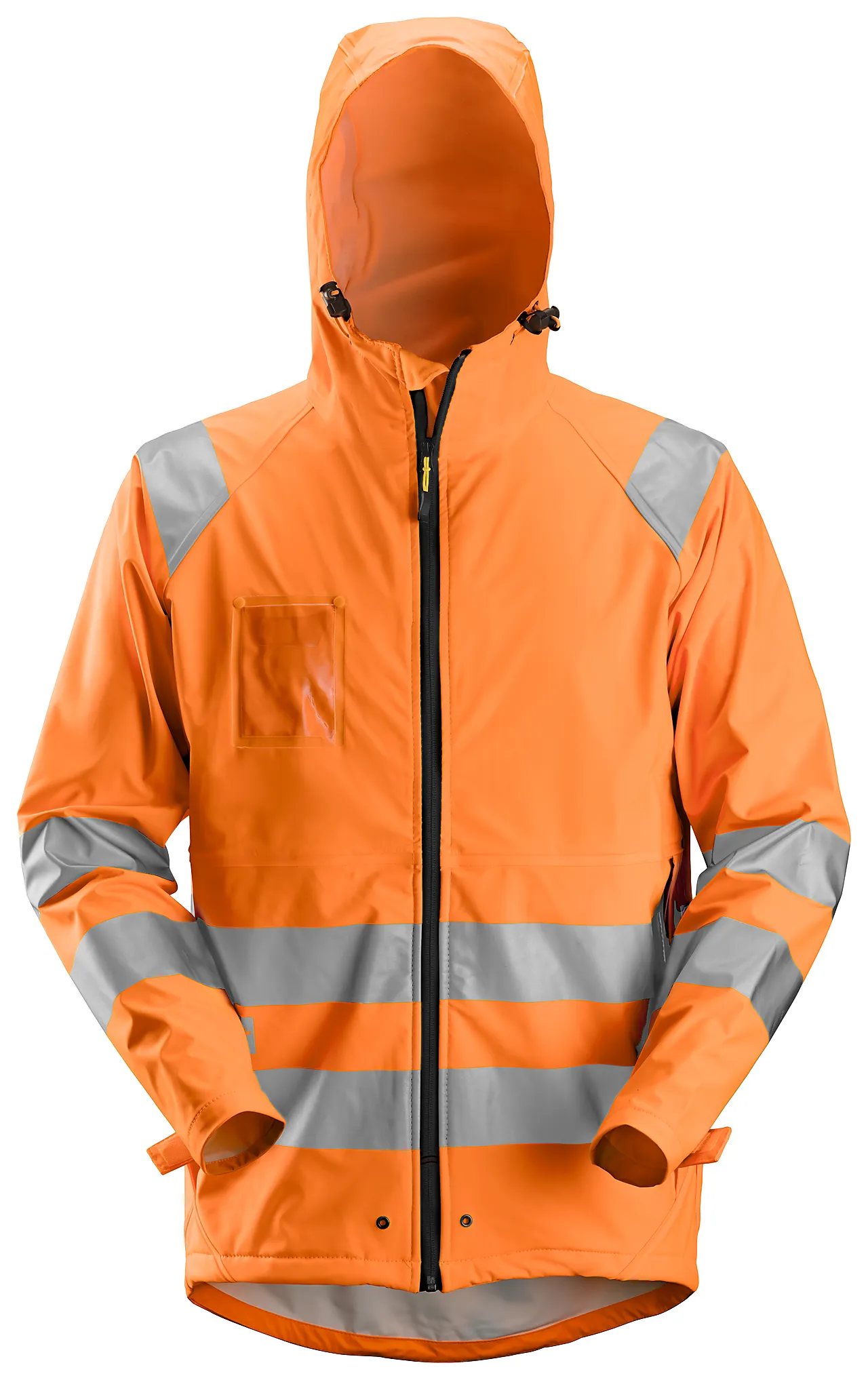 Regnjakke high-vis oransje str 3XL Regnjakke high-vis oransje str 3XL