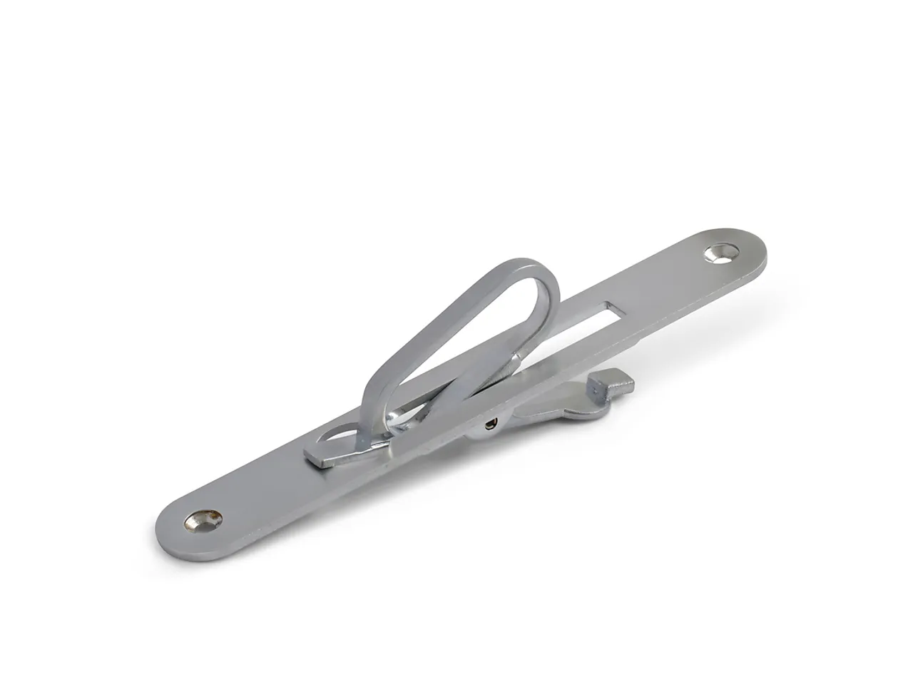 Skyvedørsring børstet krom 150x20 mm