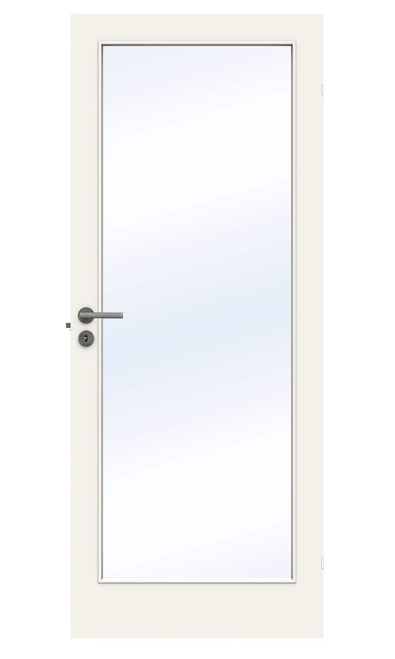 Easy glassdør 100x210 cm hvit null - null - 2 - Miniatyr