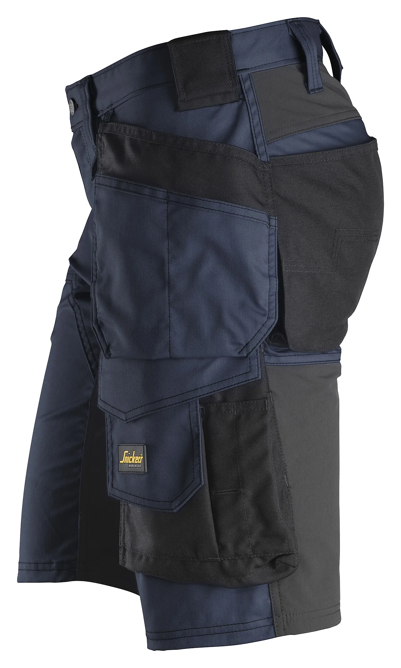 Snickers håndverkershorts 6141 mørkeblå/sort str 48 AllroundWork null - null - 3 - Miniatyr