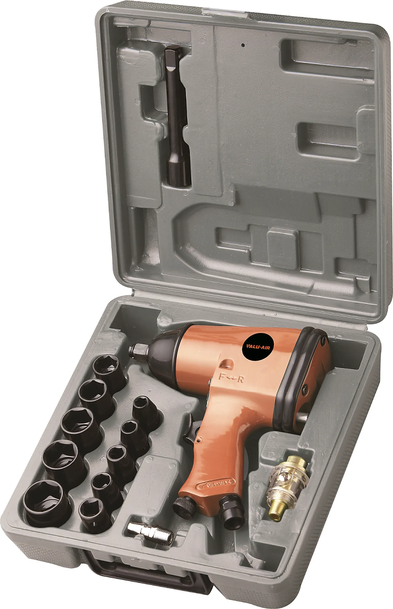 Muttertrekkersett 17 deler 1/2"