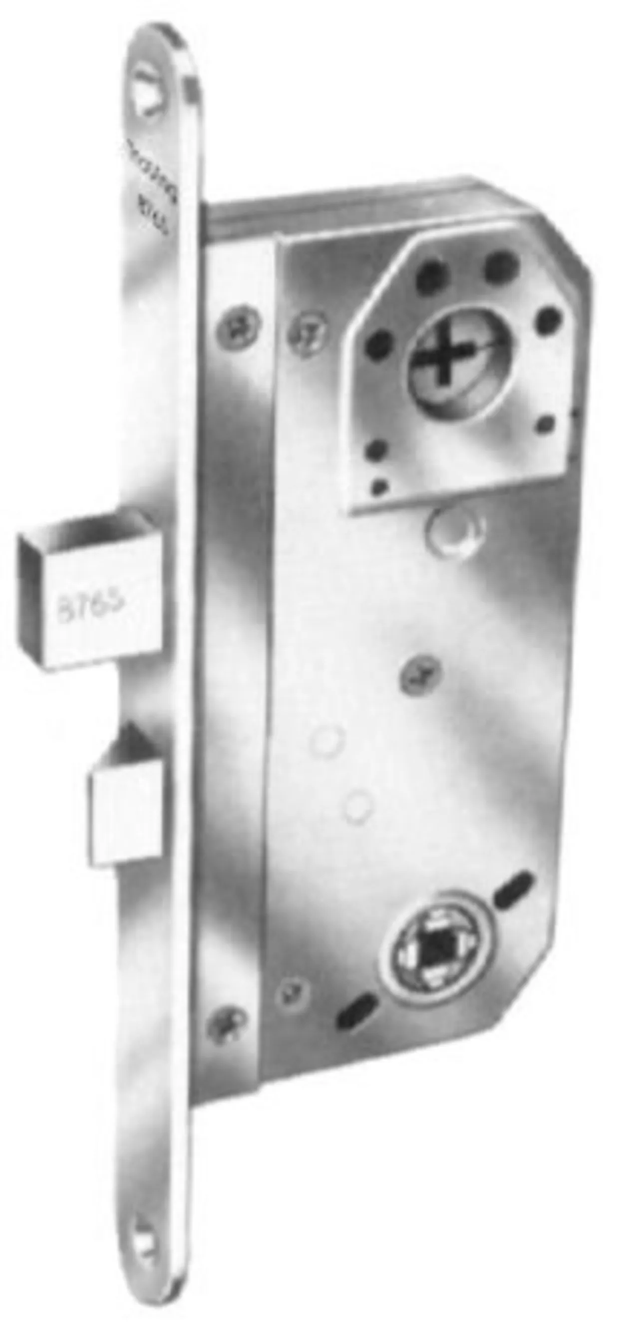 SYL.LÅS 8765/50 R U/SL.STK  TV LK8765 LÅS