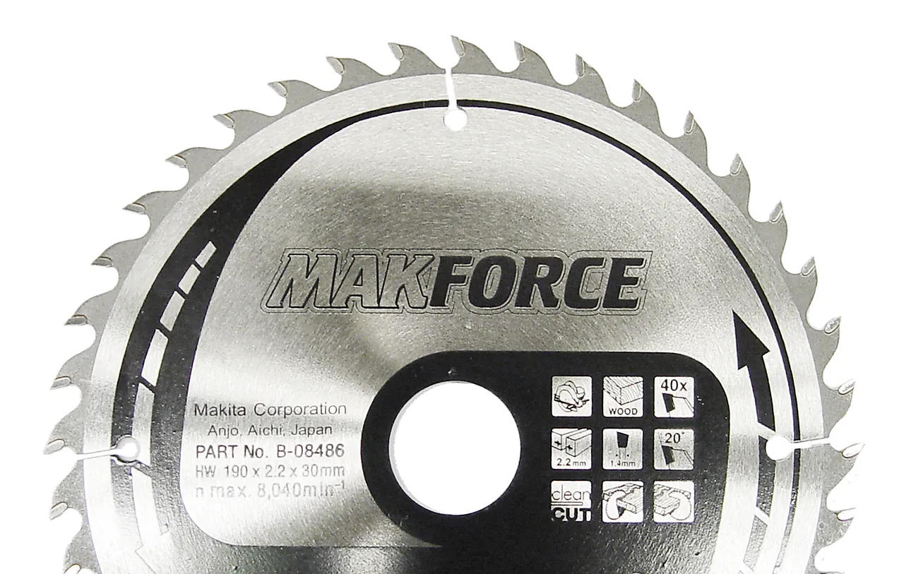 Sirkelsagblad B-22006 136 x 20 mm 36T