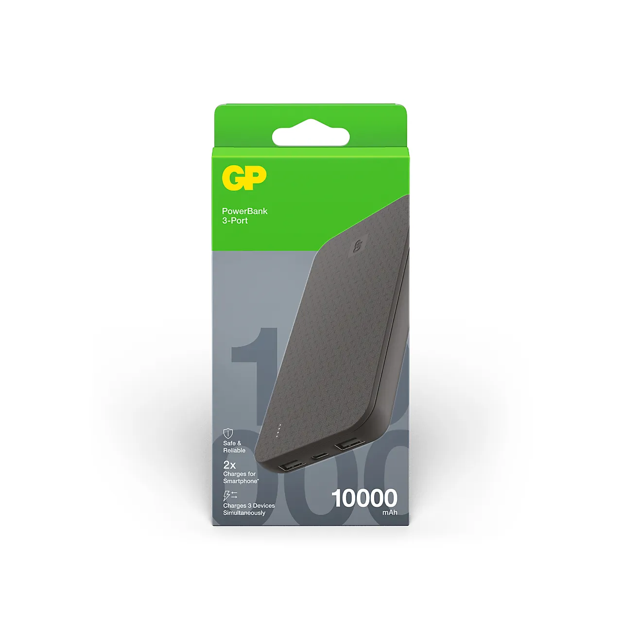 GP Powerbank Plus 10000mAh Black null - null - 3 - Miniatyr