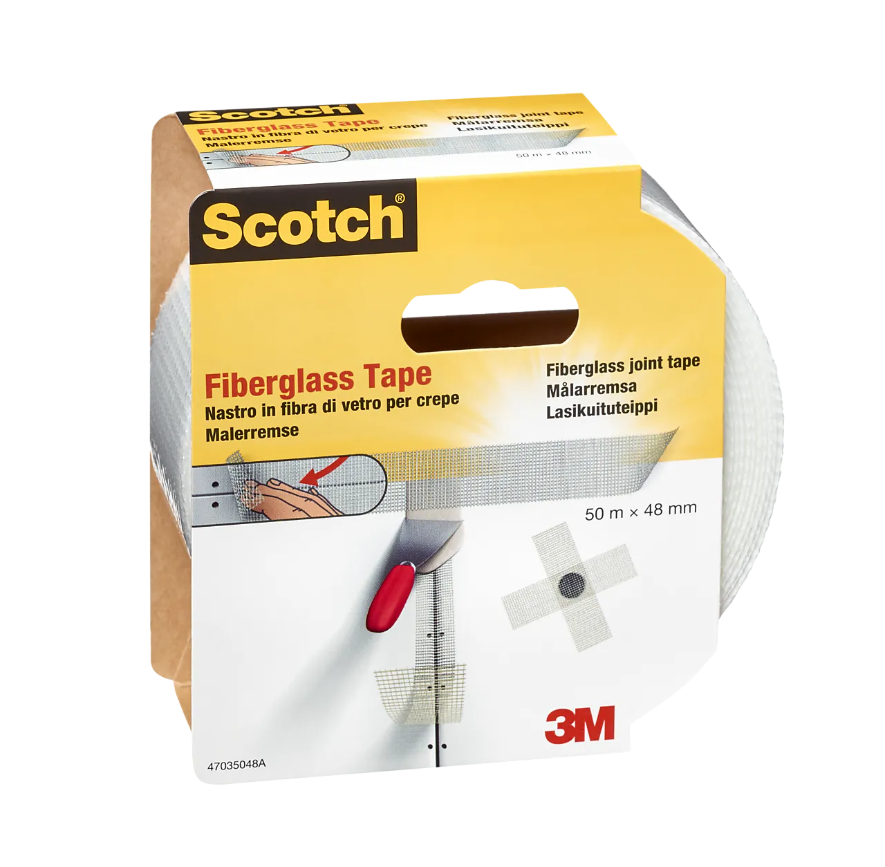 Malerremse 47035048 50m48mm selvkl selvklebende
