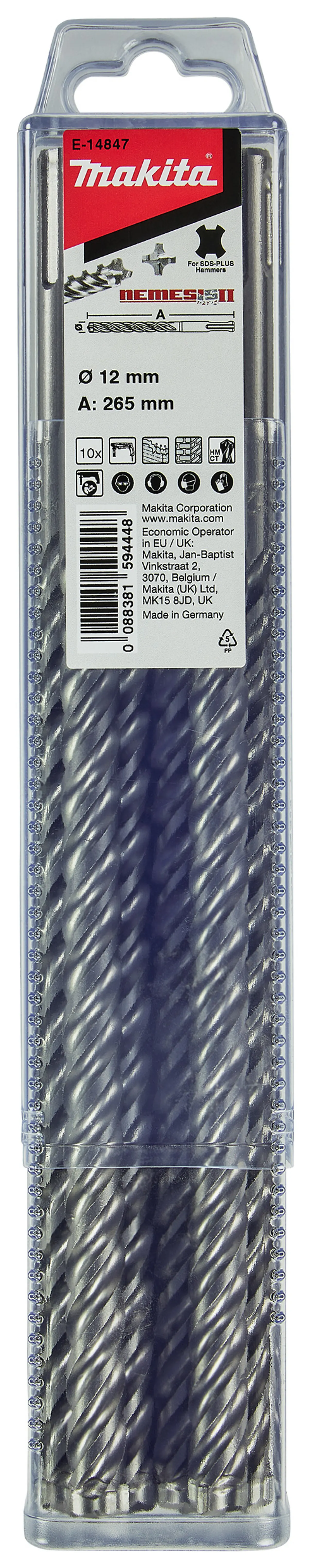 Hammerbor SDS-Plus E-14847 null - null - 2 - Miniatyr