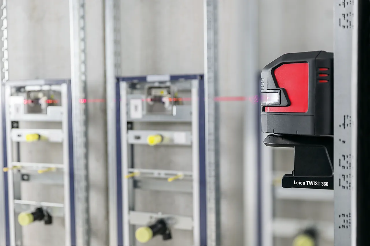 Leica kombilaser Lino L2P5 rød 25 m null - null - 2 - Miniatyr