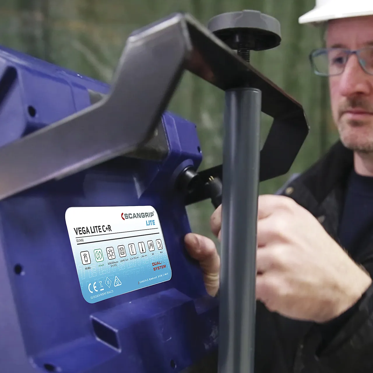 Arbeidslampe vega 1500 c r led null - null - 2 - Miniatyr