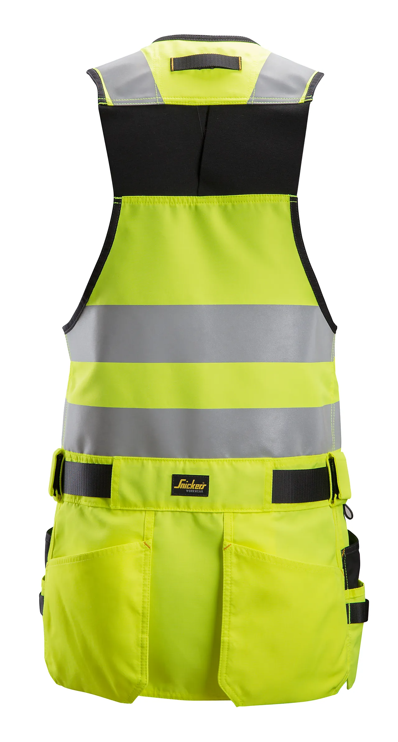 Håndverksvest 4230 AllroundWork kl.1 HiVis gul/sort 2XL null - XXL - 2 - Miniatyr