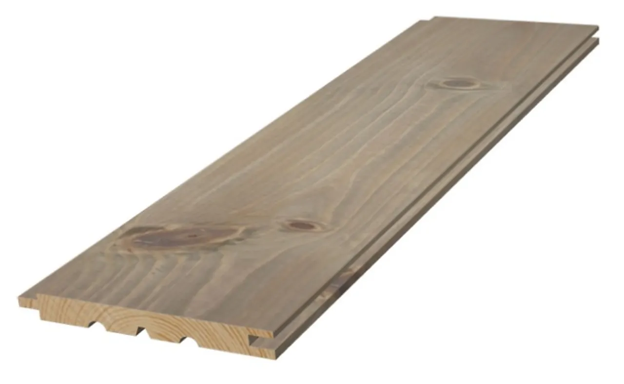 Glattpanel natur drivved 13x120 mm beiset furu null - null - 3 - Miniatyr