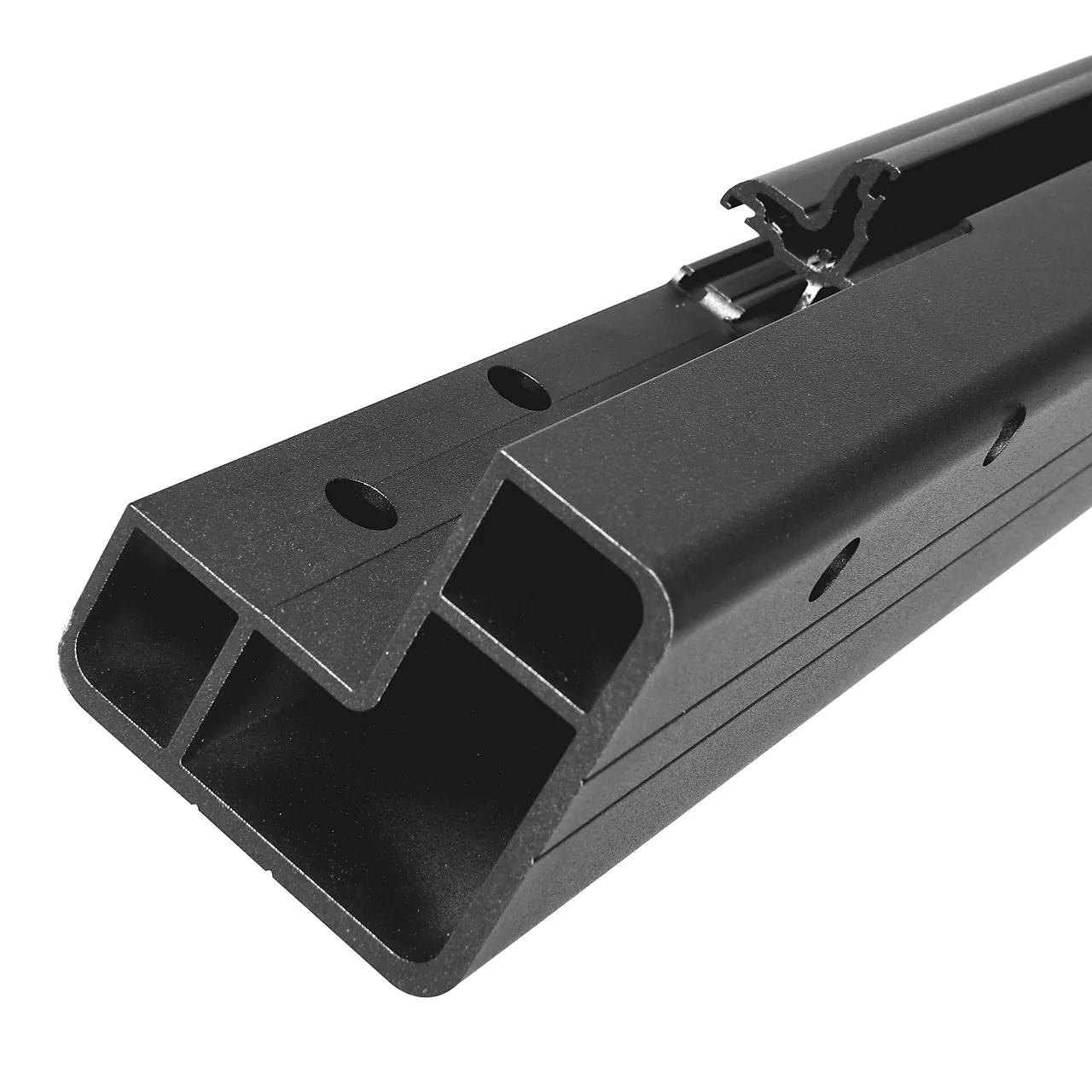 Plastmo hjørnestolpe aluminium utvendig for frontmontering antrasittgrå Plastmo hjørnestolpe aluminium utvendig for frontmontering antrasittgrå