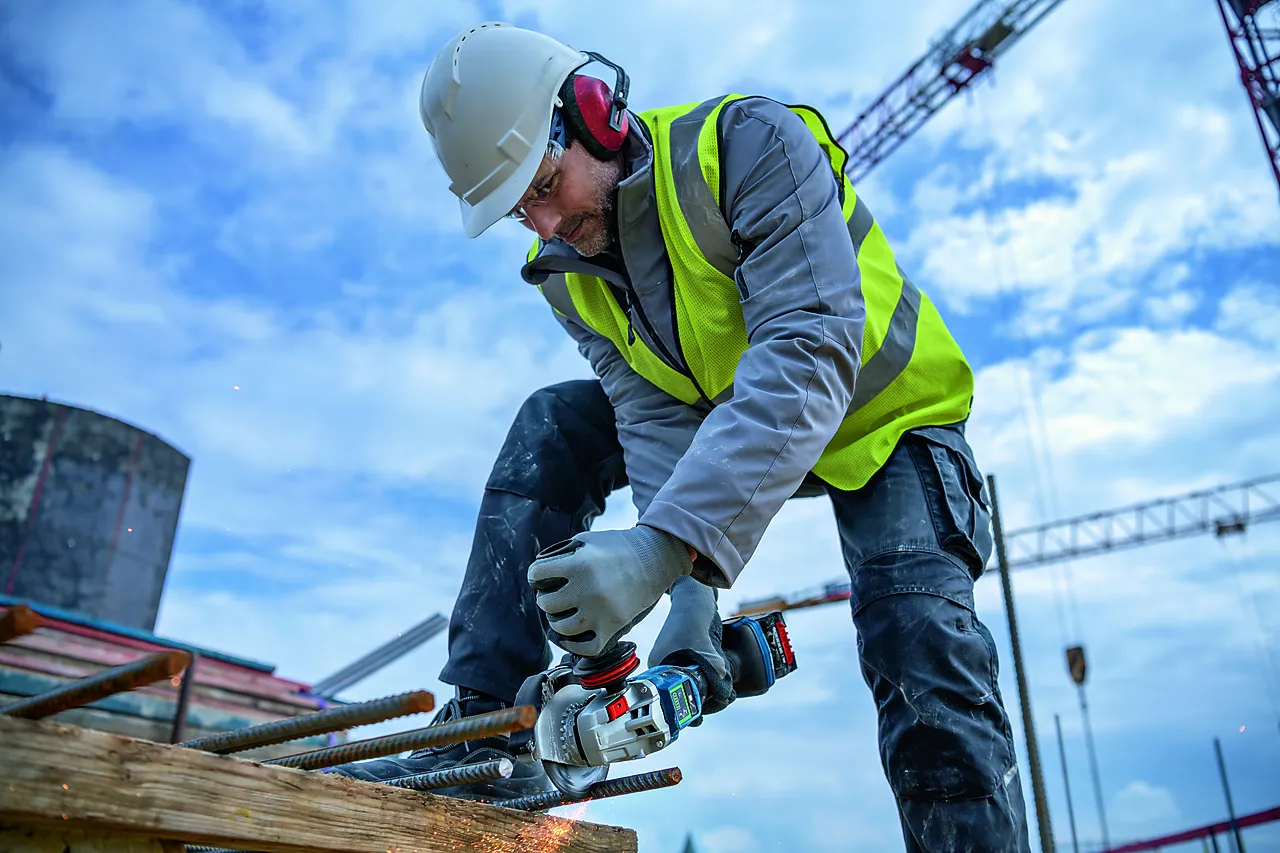 Vinkelsliper gws 18v-15 psc solo null - null - 2 - Miniatyr