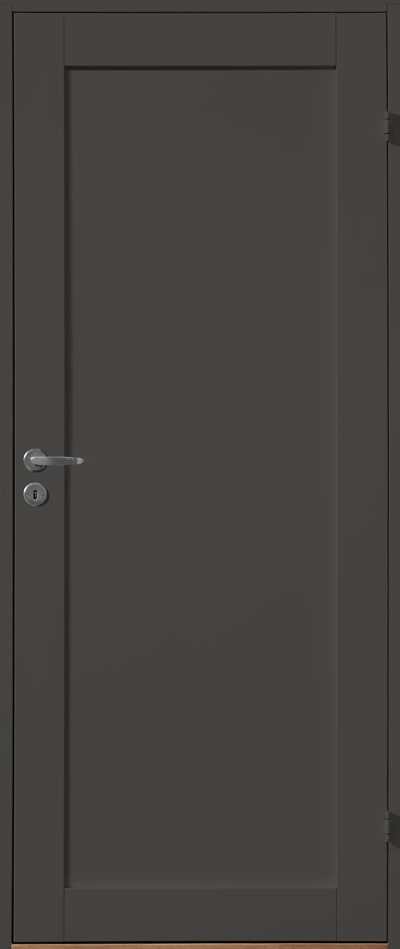 Innerdør ID Line 1 speil sort 70x190 cm