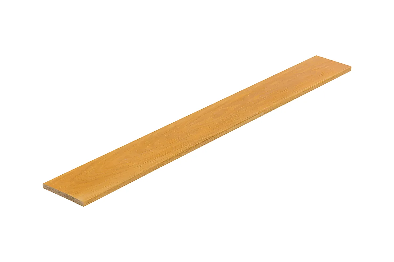 Terskel 90 cm flat under 15 mm lakkert eik Terskel 90 cm flat under 15 mm lakkert eik