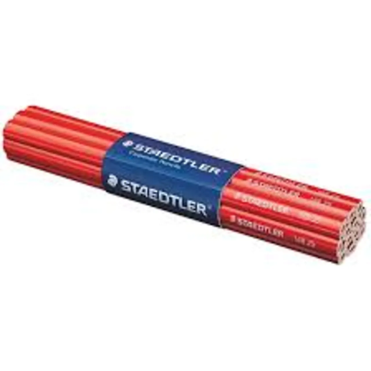 Tømmermannsblyant 25 cm rød