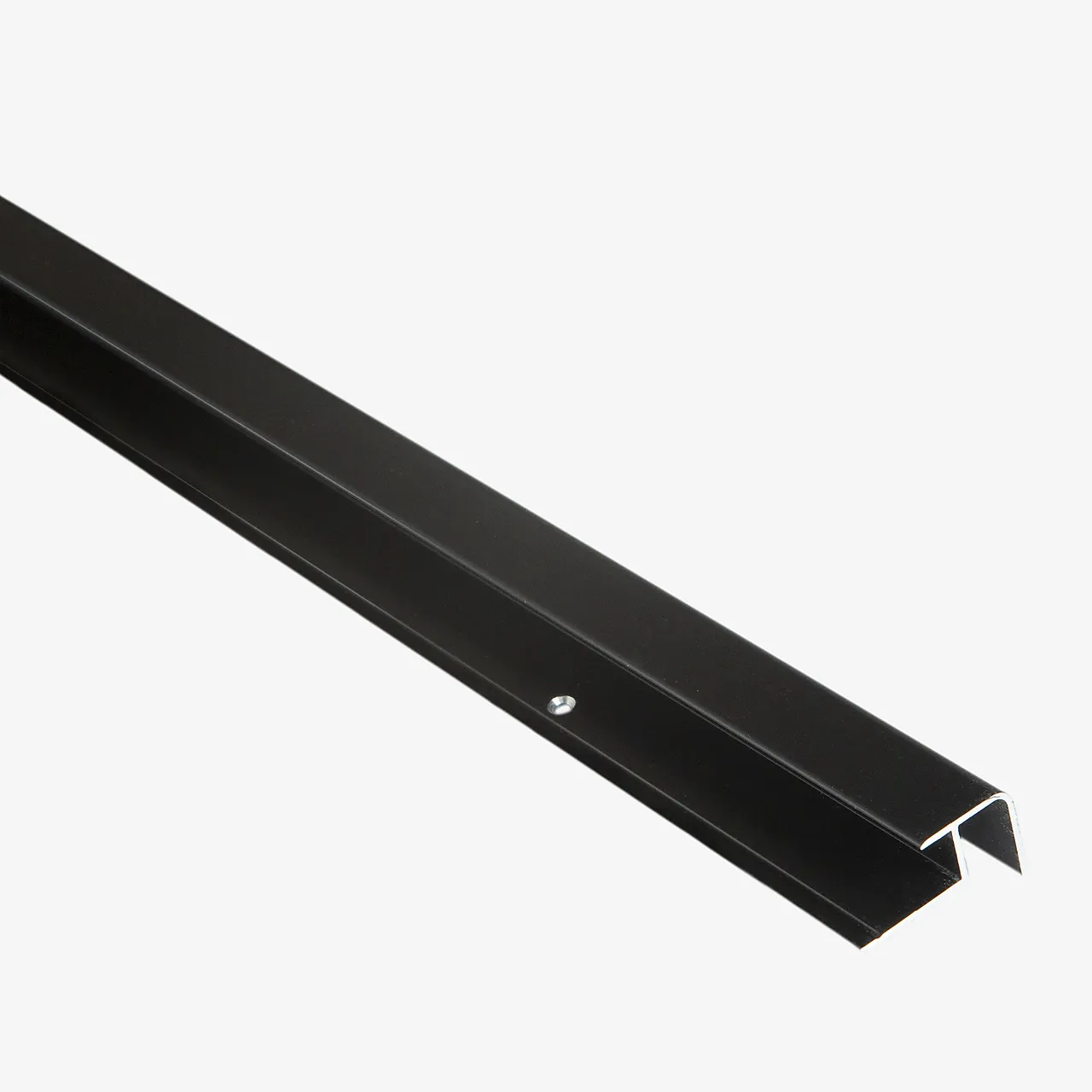 Hjørneprofil utvendig sort aluminium 3000 mm