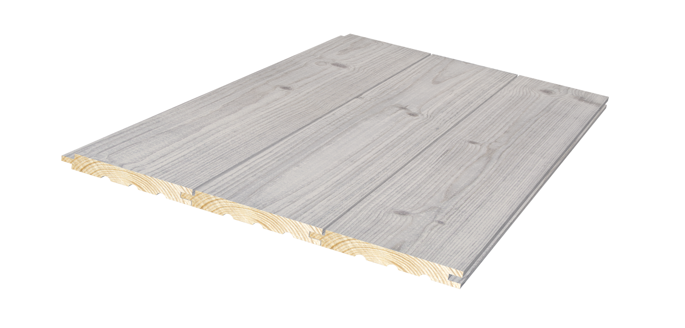 Furu Panel Furu 13x120x3900 sjøbod natur sten børstet effektpanel sprekk | Optimera.no