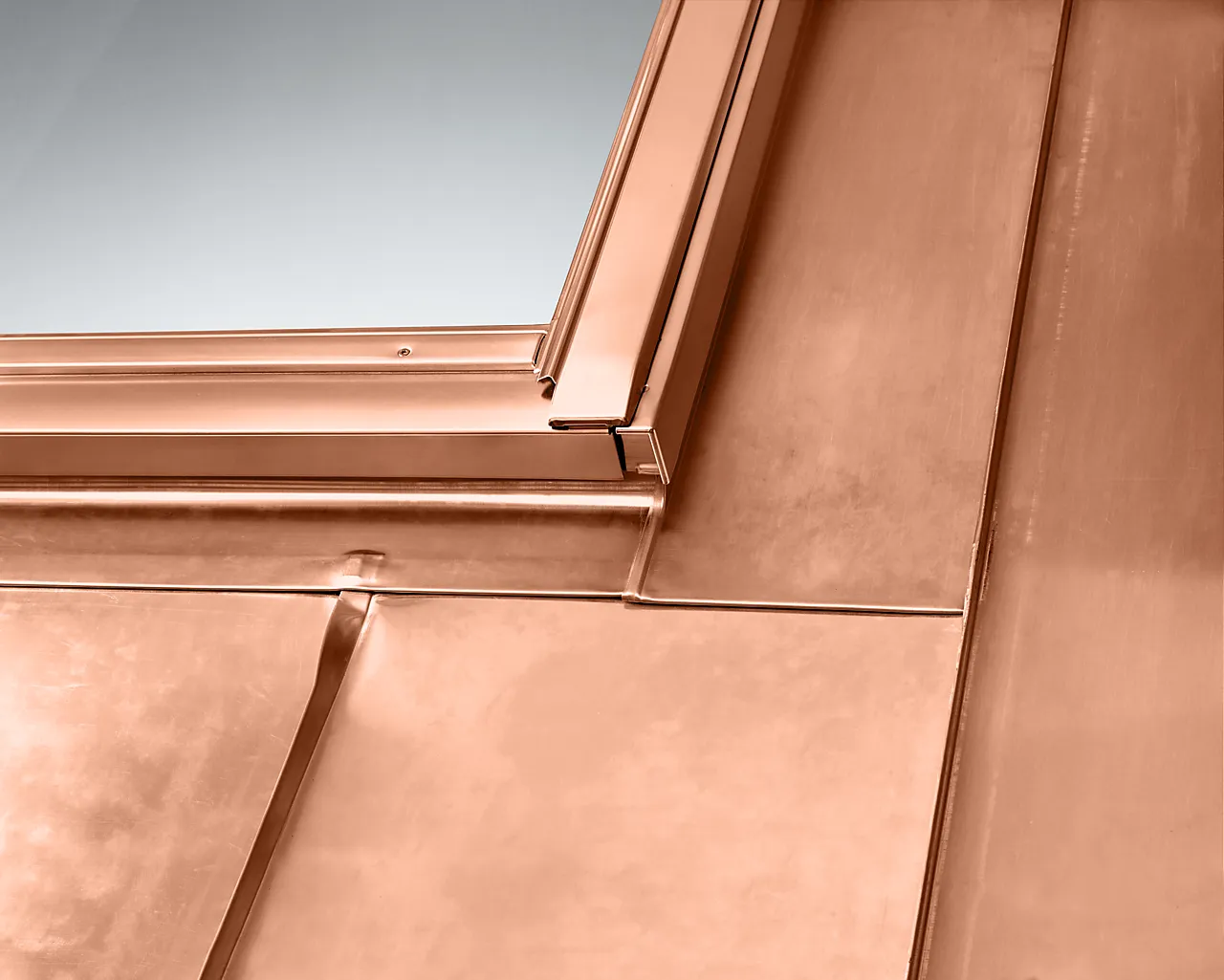 Takvindu mh 55x78 utv kobber vedlh fri vedlikeholdsfritt med 3-lags glass null - null - 2 - Miniatyr
