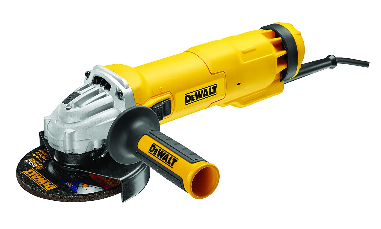 Vinkelsliper 1400 watt 125 mm med 0-spenningsbryter