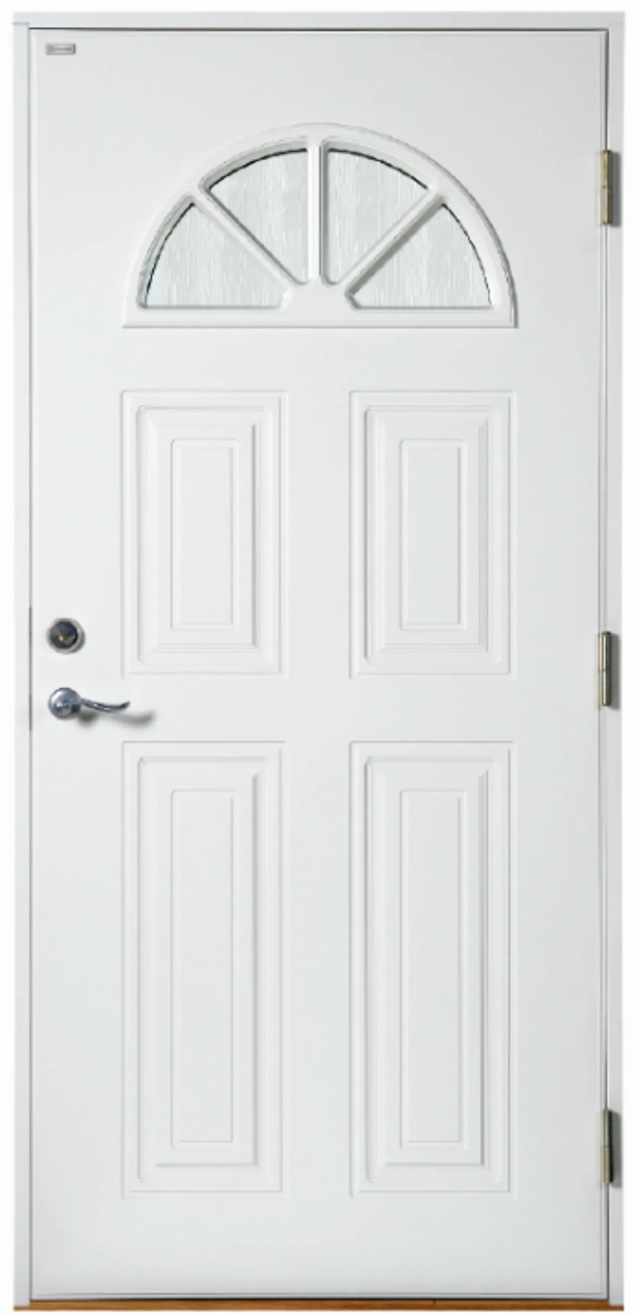 Ytterdør cristine hvit 10x21 venstre m/cotswold glass null - null - 3 - Miniatyr
