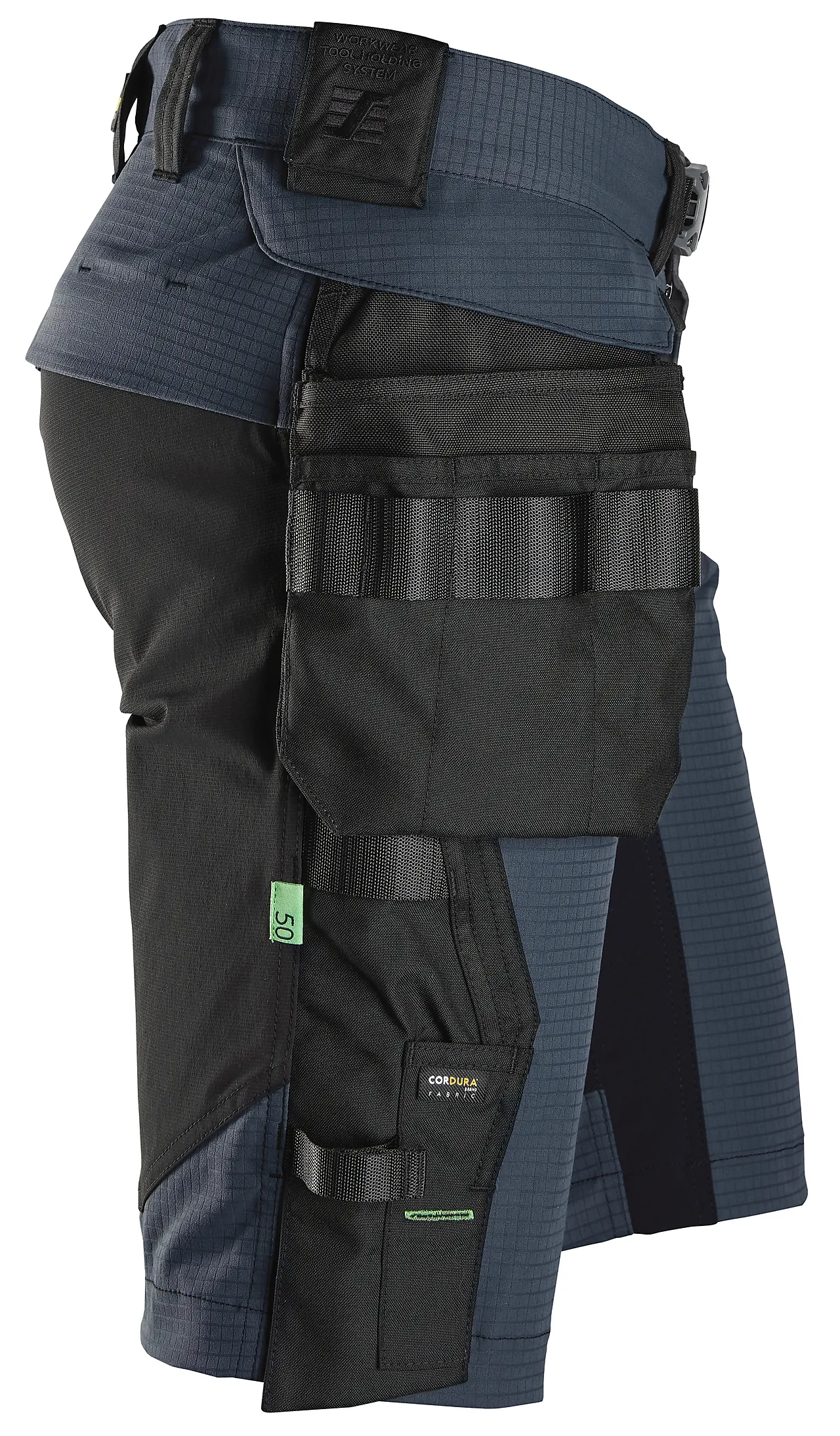 Shorts elastisk mørk blå str 54 null - null - 3 - Miniatyr