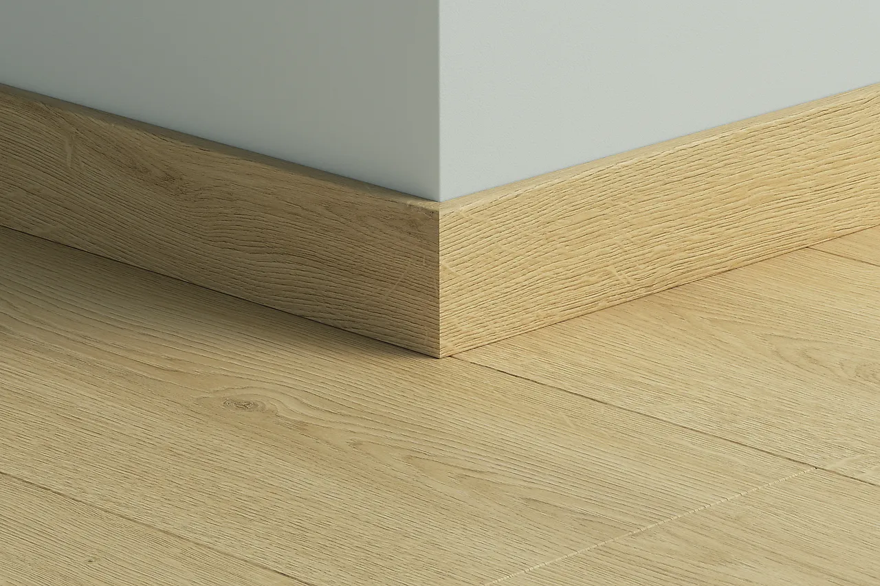 Sokkellist vinyl 2400x12x58mm beige valley oak