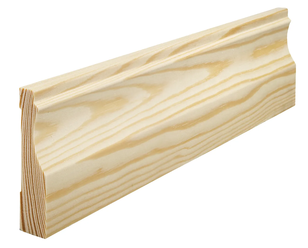 Gulvlist furu ubehandlet 15 x 70 mm antikk Gulvlist furu ubehandlet 15 x 70 mm antikk