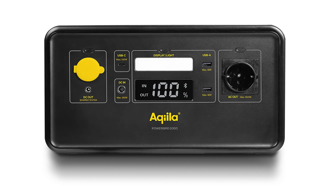 Aqiila strømstasjon Powerbird S300 300W null - null - 2 - Miniatyr