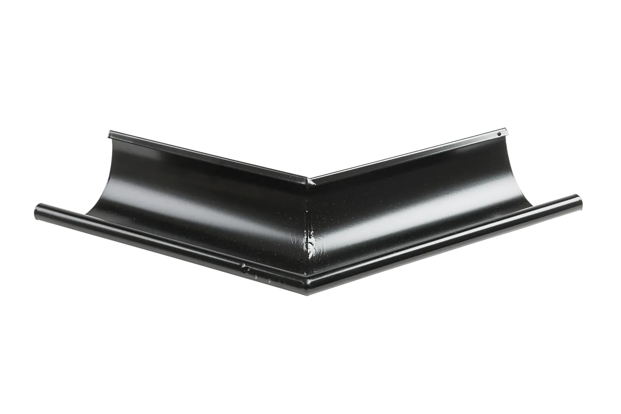 Utvendig vinkel 45grader 125mm sort Utvendig vinkel 45grader 125mm sort