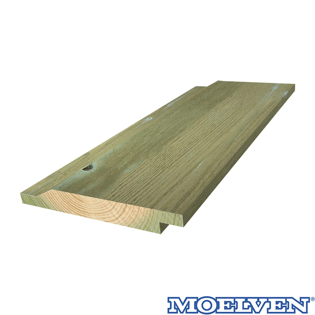 Dobbelfals furu CU-impregnert 19 x 148 mm 28° KL1 Dobbelfals furu CU-impregnert 19 x 148 mm 28° KL1