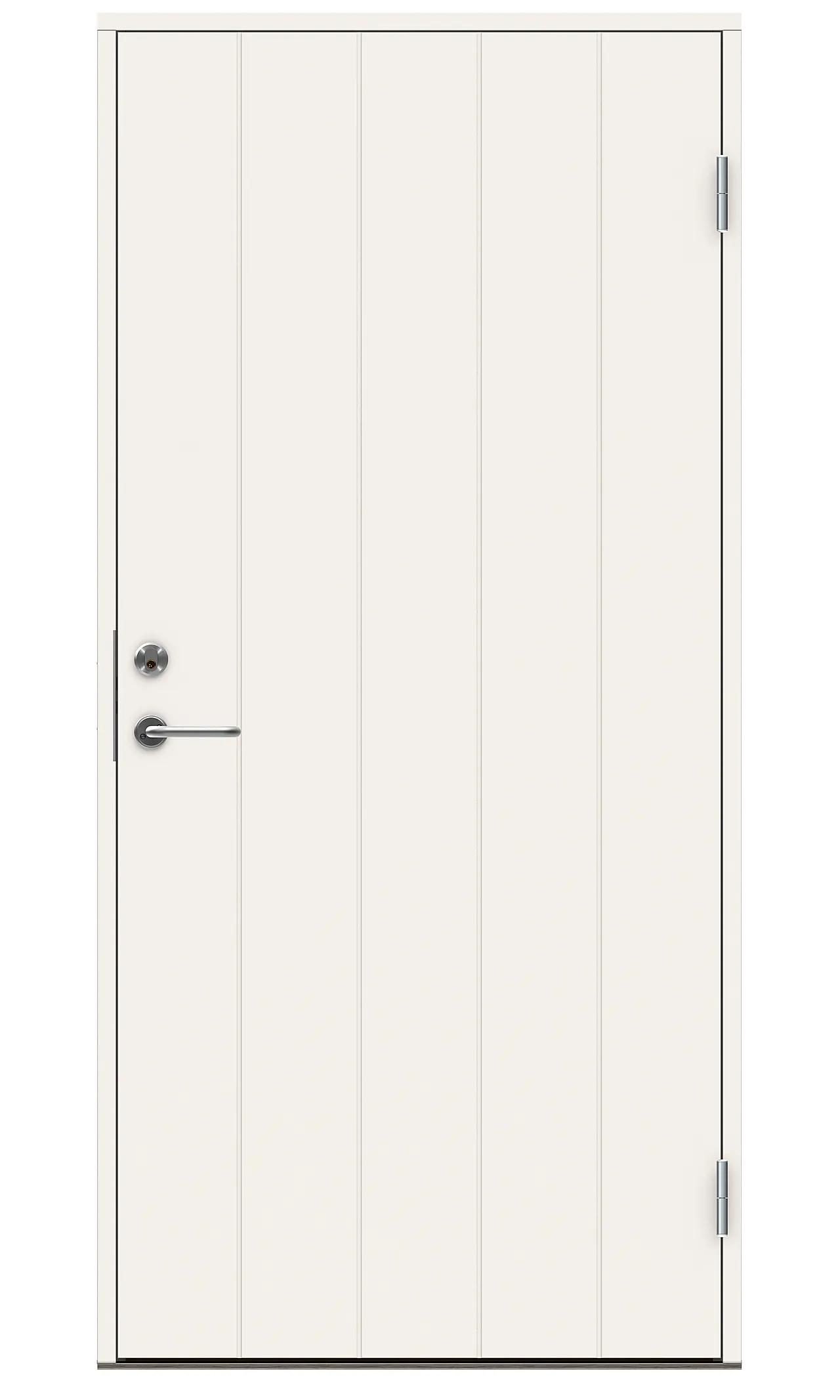 Dørsett yd p-100 10x21v hvit m/sylinder clever-line Dørsett yd p-100 10x21v hvit m/sylinder clever-line