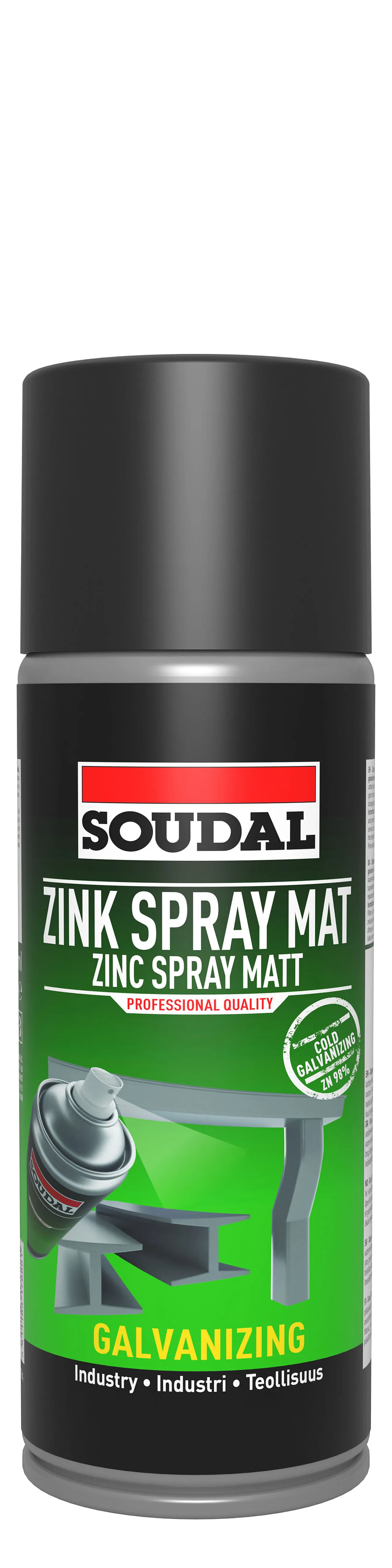 Spray zink matt 400 ml Spray zink matt 400 ml