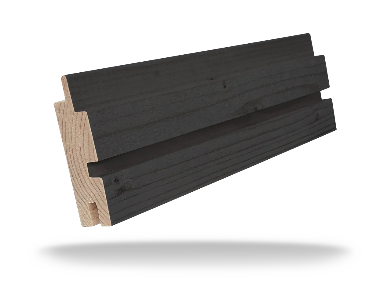 SUPERWOOD Kledning Gjennomimpregnert Gran 29x95 mm